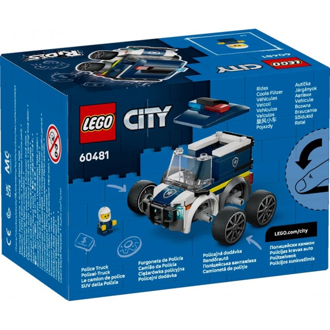 LEGO CITY 60481 Rides - Police Truck