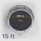 REBEL ACTIVE TRAMPOLINE PRO 15FT/457CM