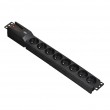LESTAR 1966004970 power extension 1.5 m 230 AC outlet(s) Indoor Black
