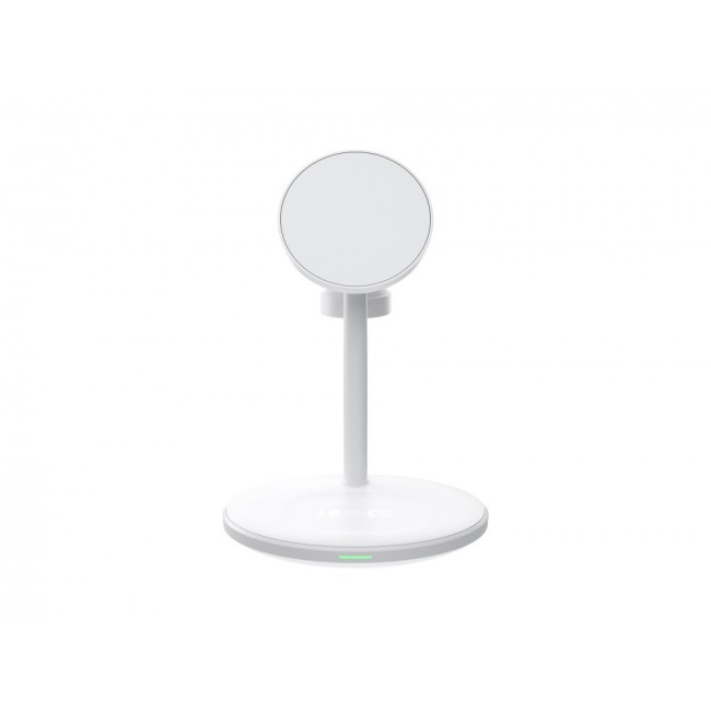 Green Cell MSST-GC-3IN1-W mobile device charger Headphones, Headset, Smartphone, Smartwatch White Wireless charging Auto