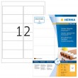 HERMA 9538 self-adhesive label Rectangle White 480 pc(s)