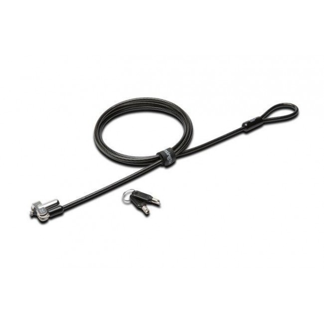 Kensington Slim N17 2.0 Keyed Laptop Lock for Wedge-Shaped Slots