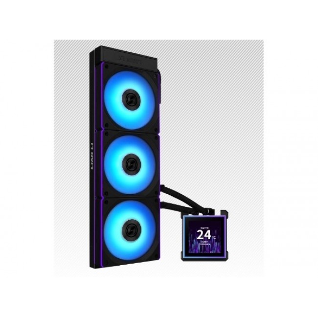 Lian Li HydroShift II LCD-S 360 CL Processor Liquid cooling kit 12 cm Black 1 pc(s)