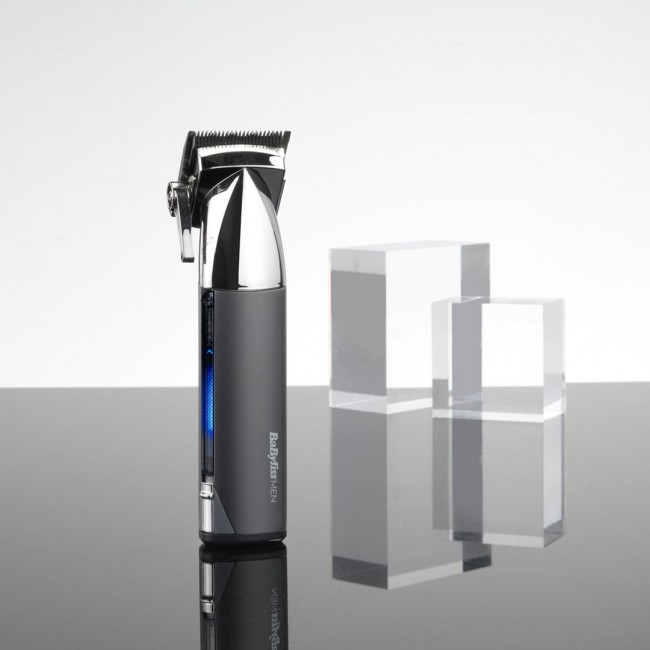 BaByliss Super-X Metal E996E hair trimmers/clipper Anthracite, Stainless steel 5 Lithium-Ion (Li-Ion)