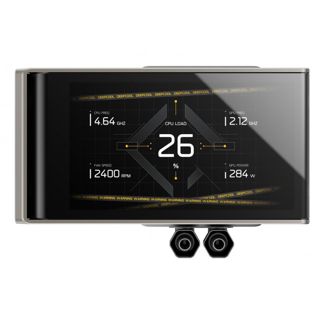 DeepCool LT360 VISION ARGB Processor Liquid cooling kit 12 cm Black 1 pc(s)