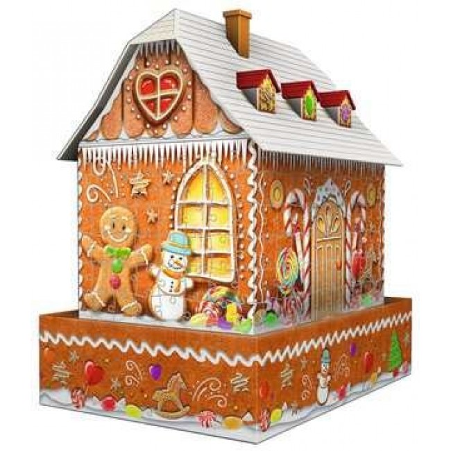 Ravensburger Christmas Gingerbread House Night Edition 3D puzzle 216 pc(s) Buildings