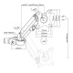 Monitor Mount for Tube / Pole 28-60mm Maclean, 17-27'', 7kg max, Gas Spring, MC-459 Monitor Mount for Tube / Pole 28-60mm Maclean, 17-27'', 7kg max, Gas Spring, MC-459