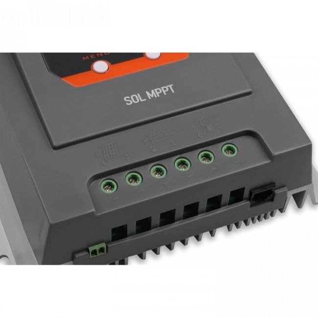 SOLAR CONTROLLER SOL MPPT 30A (100V) 12/24V+LCD+BL SOLAR CONTROLLER SOL MPPT 30A (100V) 12/24V+LCD+BL