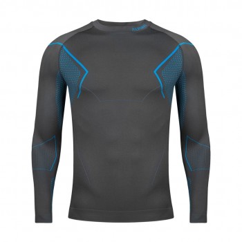 Men's thermoactive sweatshirt Alpinus Active Base Layer gray GT43860 M