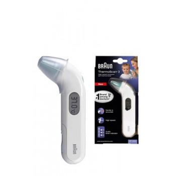 Braun ThermoScan 3 Contact White Ear