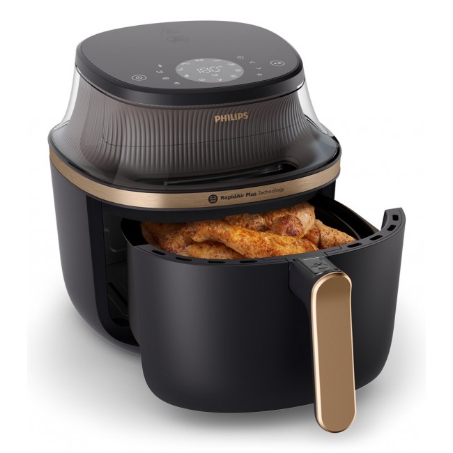 Philips 3000 series NA332/00 fryer Single 6.2 L Stand-alone 1700 W Hot air fryer Black Philips 3000 series NA332/00 fryer Single 6.2 L Stand-alone 1700 W Hot air fryer Black