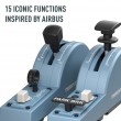 Thrustmaster TCA Quadrant Add-On Airbus Edition Blue Flight Sim Analogue / Digital PC