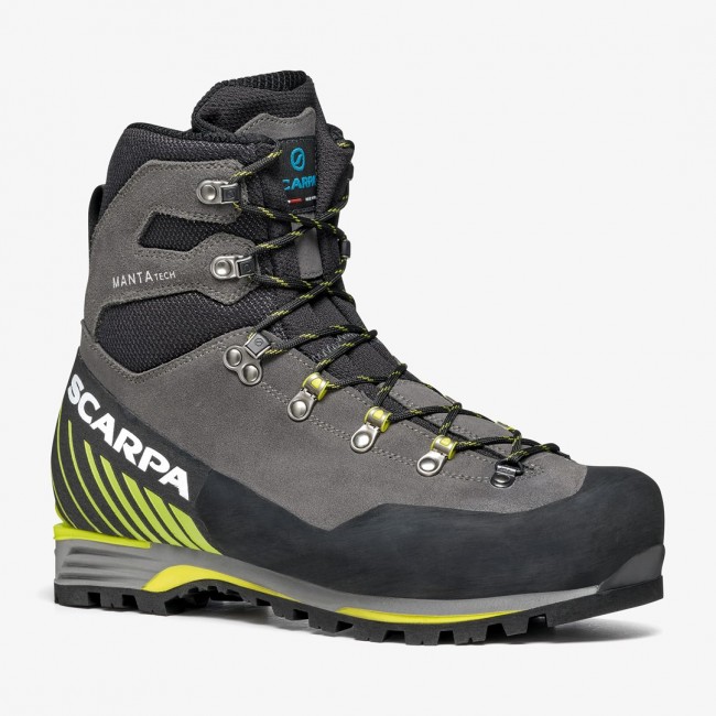 Scarpa MANTA TECH GTX, 46.5, Shark - Lime