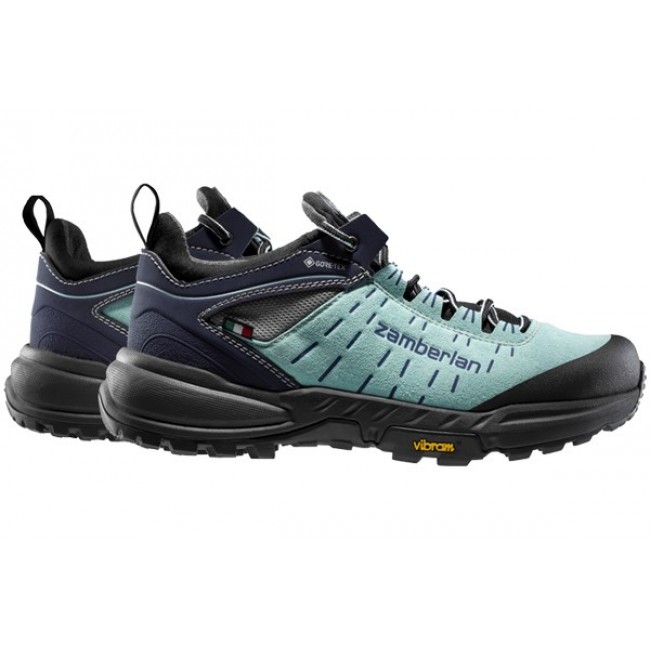 Zamberlan Shoes Trekking, Hiking, Travelling Light Blue/Navy, 38