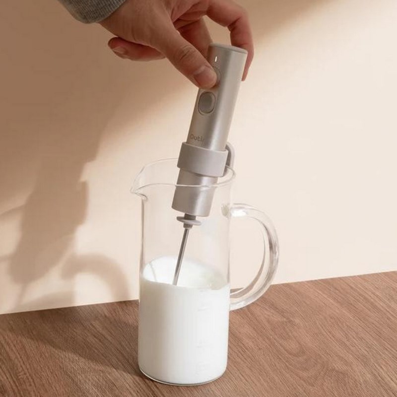 Outin OTMF-LG-01-SS Ręczny spieniacz do mleka Foam frother