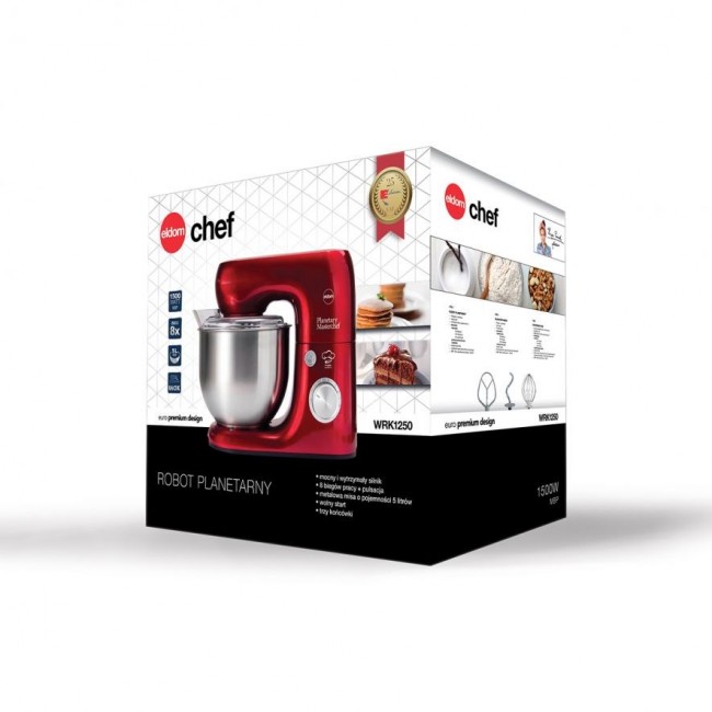 ELDOM WRK1250 planet Stand mixer 800 W