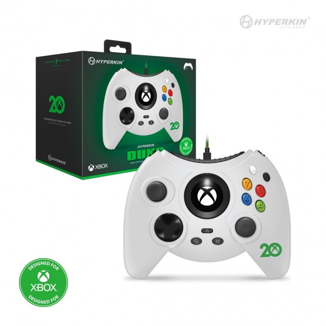 Hyperkin M02668-ANWH Gaming Controller White USB Gamepad Xbox One, Xbox Series S, Xbox Series X Hyperkin M02668-ANWH Gaming Controller White USB Gamepad Xbox One, Xbox Series S, Xbox Series X
