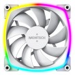 Montech AX120 PWM ARGB Fan, 3 Pack, White - 120mm