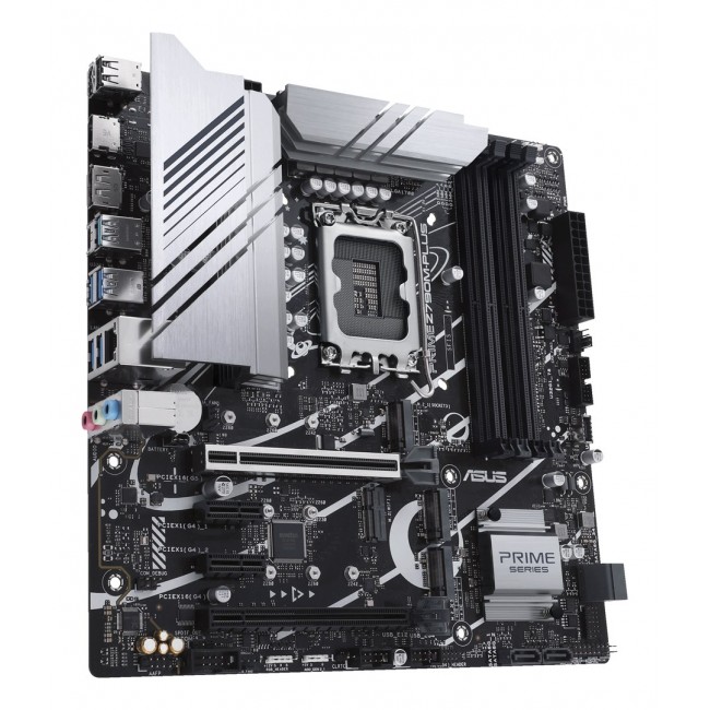 Asus | PRIME Z790M-PLUS | Processor family Intel | Processor socket LGA1700 | DDR5 DIMM | Memory slots 4 | Supported hard disk drive interfaces SATA, M.2 | Number of SATA connectors 4 | Chipset Intel Z790 | mATX