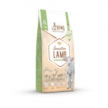 BEMO Sensitive Lamb Small/Medium Mono - dry dog food - 3kg
