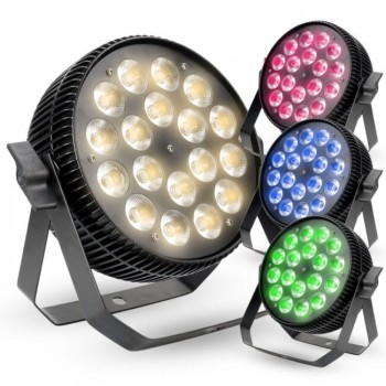 LIGHT4ME ALU TETRA RGBW PAR 18x10W reflektor sceni