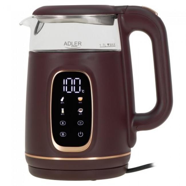 ADLER AD 1305 burgundy electric kettle ADLER AD 1305 burgundy electric kettle