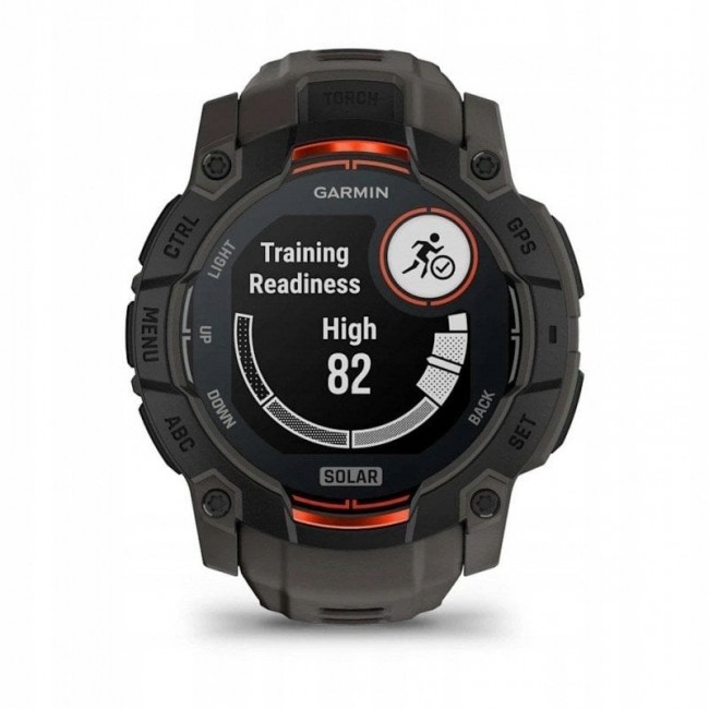 GARMIN Instinct 3 50mm SOLAR Black smartwatch