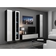 Cama TV stand VIGO 140 30/140/40 black/white gloss