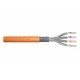 DIGITUS Cat.7 Installation Cable, S/FTP, B2ca, AWG 23/1, LSOH, 100m, orange DIGITUS Cat.7 Installation Cable, S/FTP, B2ca, AWG 23/1, LSOH, 100m, orange