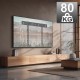 Maclean ultra flat wall mount for TV, 40-85