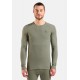 ODLO BL TOP crew neck l/s ACTIVE WARM long-sleeved thermal underwear, size M, grey ODLO BL TOP crew neck l/s ACTIVE WARM long-sleeved thermal underwear, size M, grey