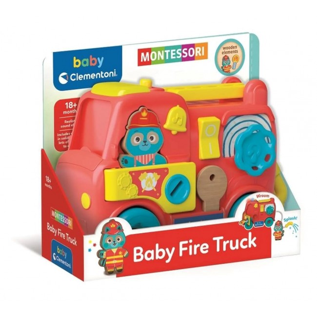 Clementoni EDU Firefighter Montessori Vehicle Clementoni EDU Firefighter Montessori Vehicle