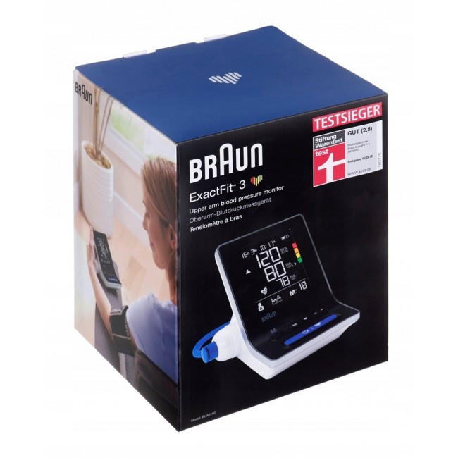 Braun ExactFit 3 Upper arm Automatic 2 user(s) Braun ExactFit 3 Upper arm Automatic 2 user(s)