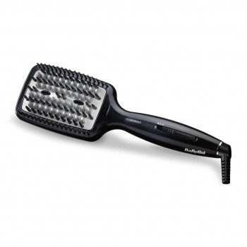 BaByliss Smoothing Heated Brush Straightening brush Warm Black 76.8