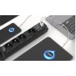 ACAR W2436 surge protector Black 6 AC outlet(s) 230 V 1.5 m