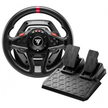 Thrustmaster T128-P Simtask Pack Black USB Steering wheel + Pedals Analogue / Digital PC, PlayStation 4, PlayStation 5