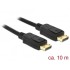 DeLOCK 84862 DisplayPort cable 10 m Black
