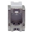 Equip Cat.6A Slim Keystone Jack, Toolfree, Shielded, 8pcs/set