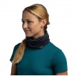 Buff Lightweight Merino Wool Multifunctional scarf Blue
