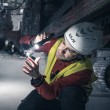 Ledlenser P7R Black Hand flashlight LED