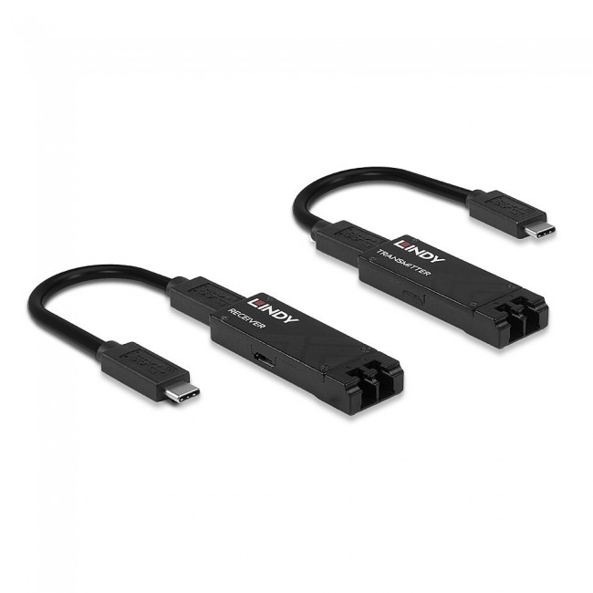 Lindy 100m Fibre Optic USB 3.2 Type C Extender