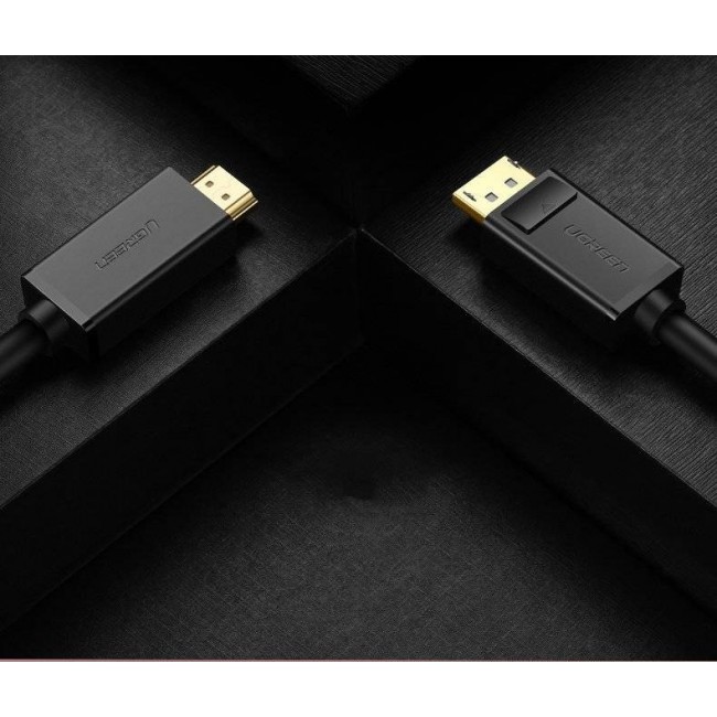 Ugreen 10203 video cable adapter 3 m DisplayPort HDMI Black Ugreen 10203 video cable adapter 3 m DisplayPort HDMI Black