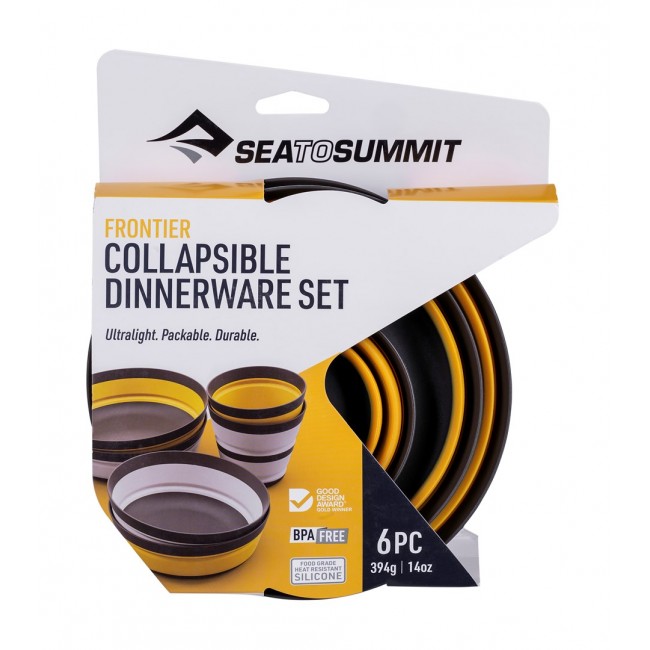 SEA TO SUMMIT Frontier UL 2P Folding Dishes Set SEA TO SUMMIT Frontier UL 2P Folding Dishes Set