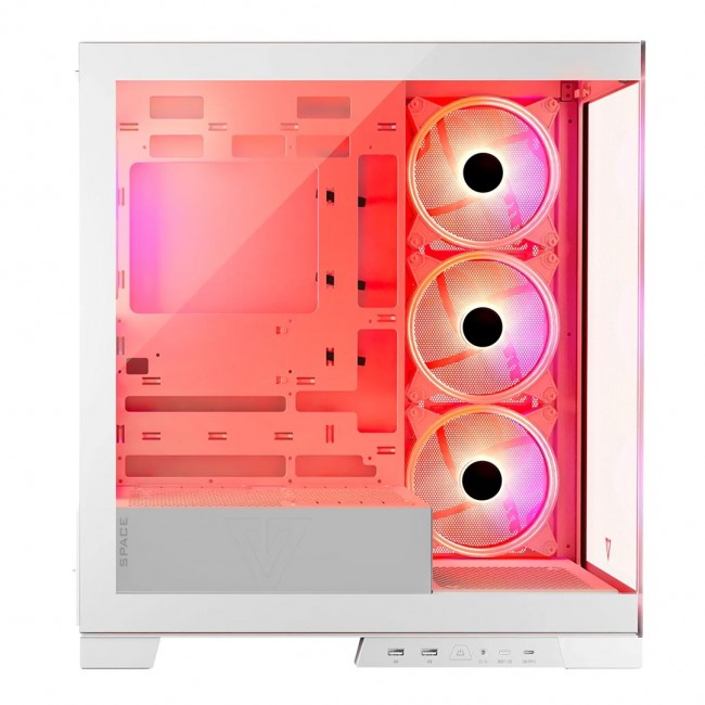 Modecom Volcano SPACE APEX ARGB MIDI Midi Tower White Modecom Volcano SPACE APEX ARGB MIDI Midi Tower White