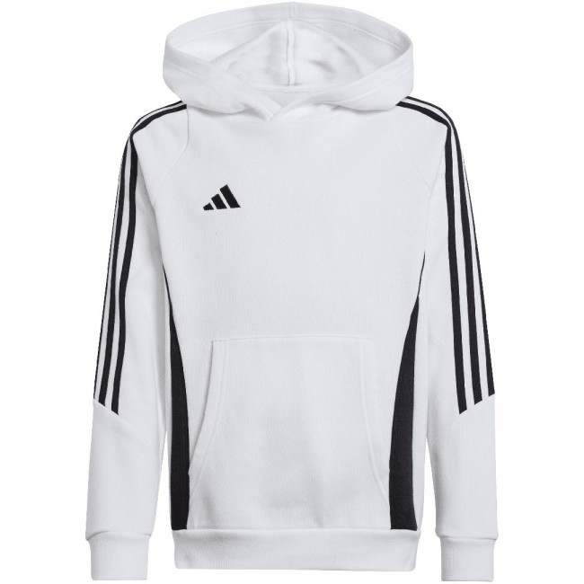 adidas Tiro 24 Hooded Sweatshirt white IR7506 116cm