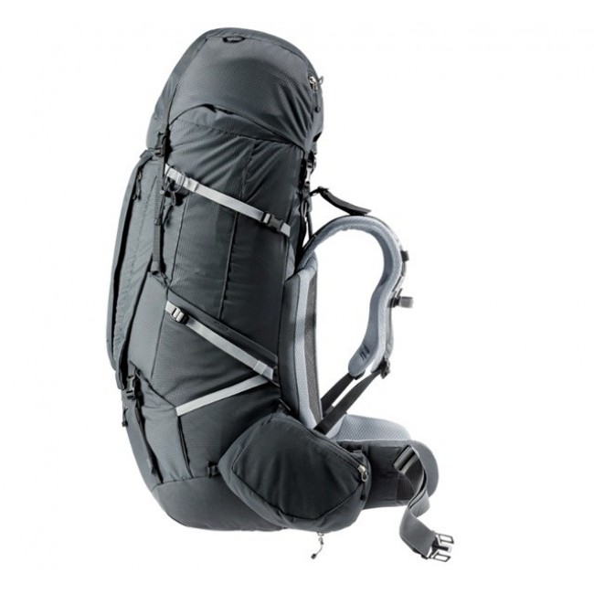 Deuter Aircontact Pro 75+10 SL Women's hiking backpack Graphite Deuter Aircontact Pro 75+10 SL Women's hiking backpack Graphite