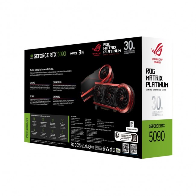 ASUS ROG-MATRIX-RTX5090-P32G-30TH ASUS ROG-MATRIX-RTX5090-P32G-30TH