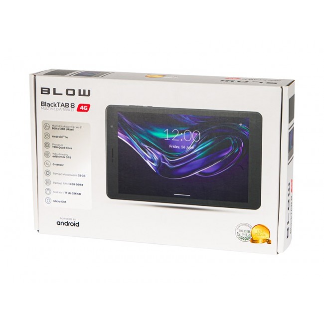 Tablet BLOW BlackTAB8 3/32GB 4G LTE Tablet BLOW BlackTAB8 3/32GB 4G LTE
