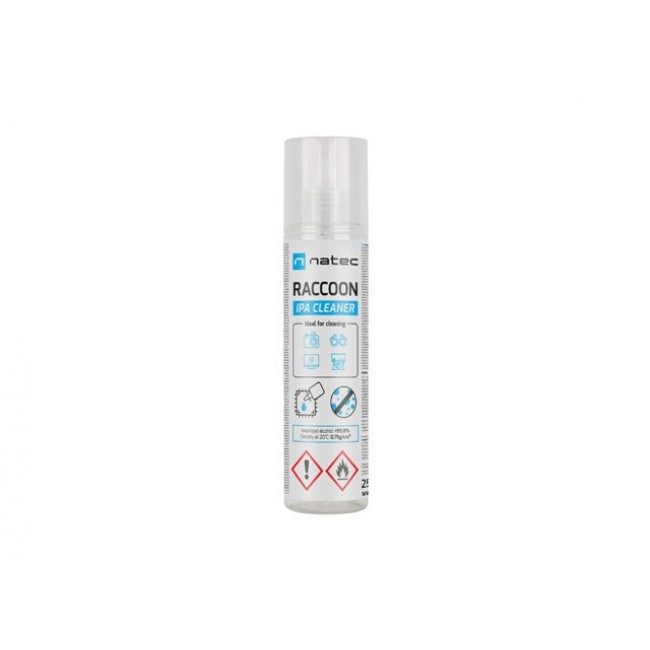Isopropyl Alcohol Natec Raccoon IPA Cleaner Spray 250 ml Isopropyl Alcohol Natec Raccoon IPA Cleaner Spray 250 ml