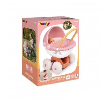 SMOBY Baby Nurse w zek z plast.daszkiem 220395